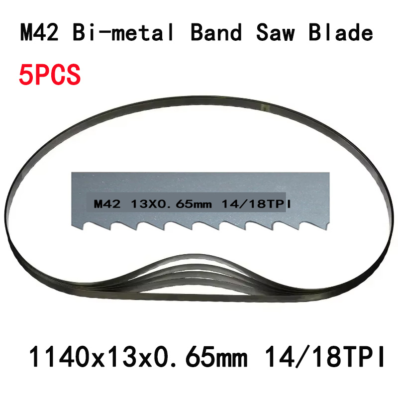 Band Saw Blade - 5 Cuchillas Portátiles para Sierra de