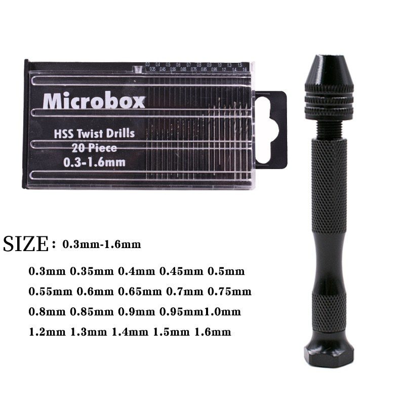 Woodworking Front Vise - Micro Mini tornillo de banco, taladro