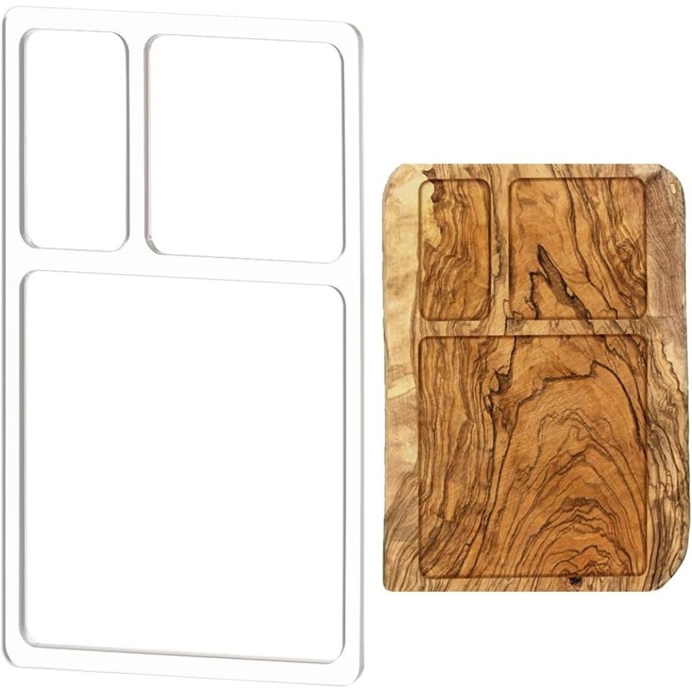 Woodworking Templates - Plantilla de router de acrílico transparente
