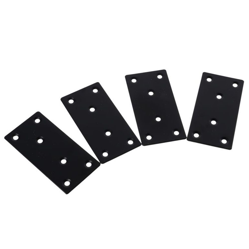Woodworking X Brace - Placa de reparación plana negra de