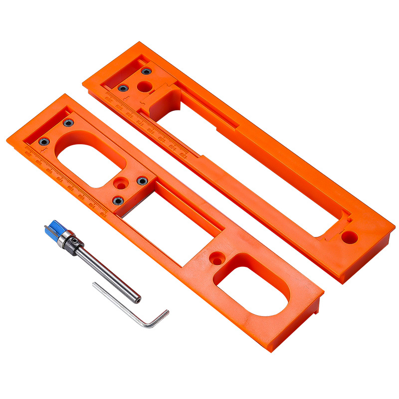 Woodworking Templates - Plantilla de mortaja de bisagra, plantilla
