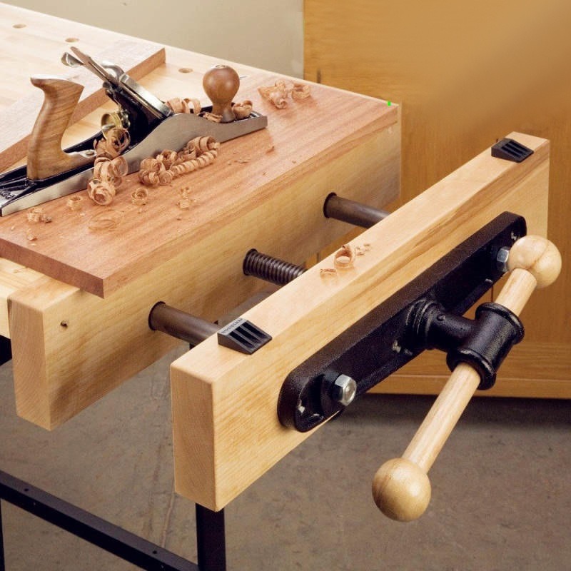 Woodworking Front Vise - Tornillo de banco frontal de liberación