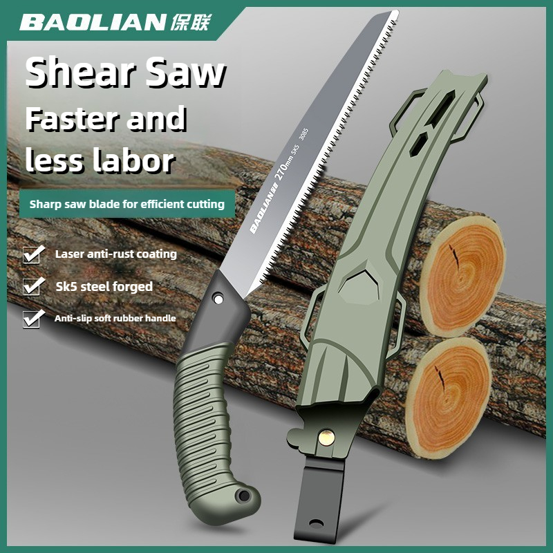 Japanese Pull Saw - Sierra de mano BAOLIAN, sierra de