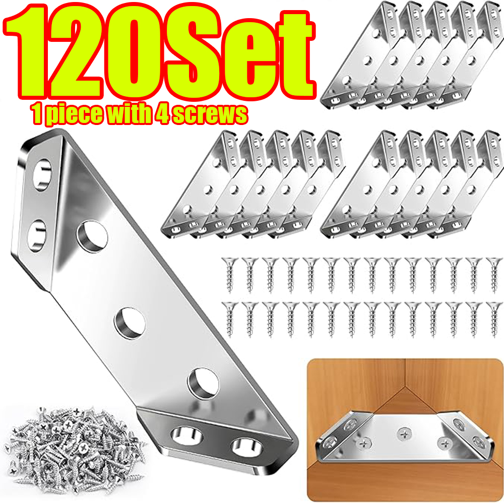 Woodworking Shop - Conector de Esquina para Muebles, 1-120