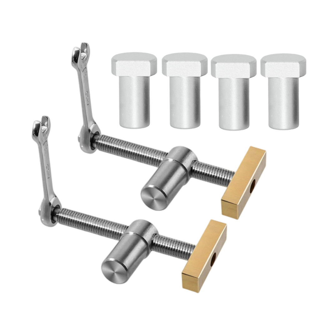 Woodworking Front Vise - Banco de carpintería, insertos de freno