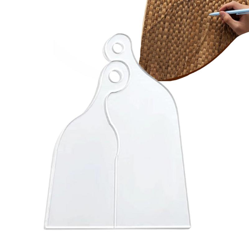 Woodworking Templates - Plantillas acrílicas para carpintería, plantilla acrílica