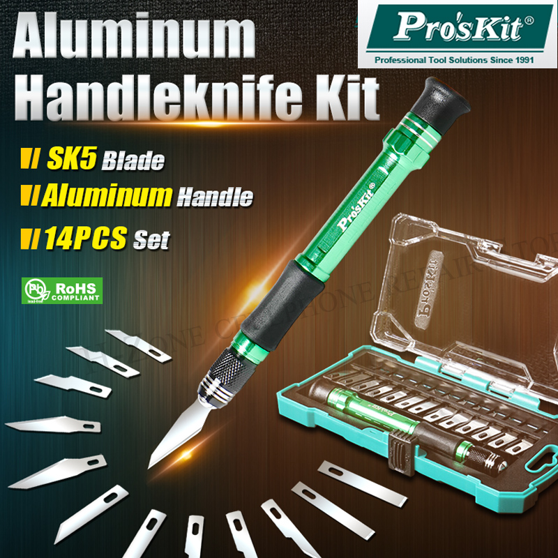 Woodworking Manufacturing - Pro'skit PD-398 juego de cuchillos para