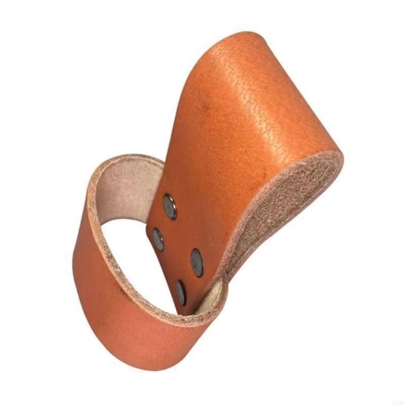 Woodworking Hatchet - Soporte martillo cuero falso con anillos