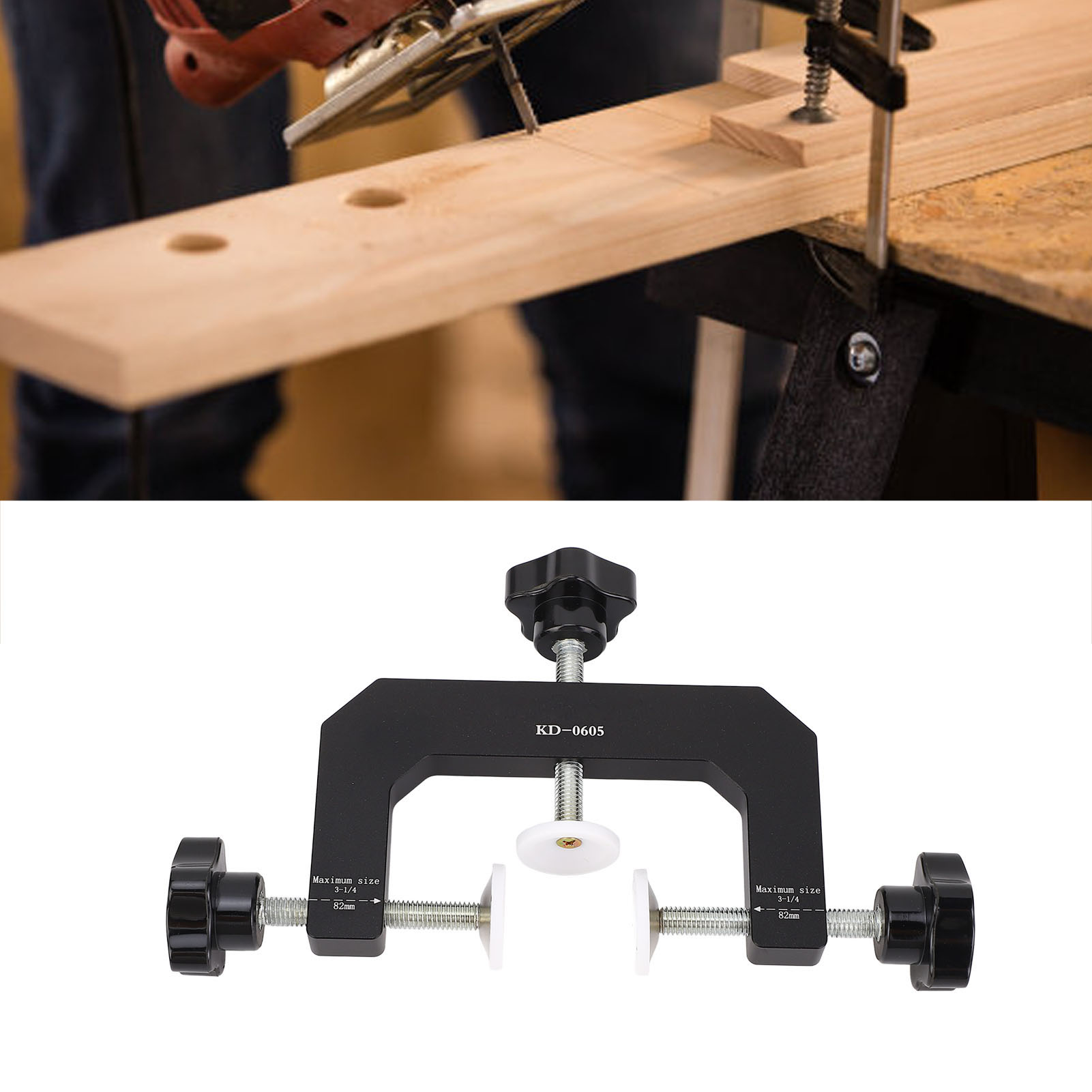 Woodworking Edge - Abrazadera en G de 3 vías