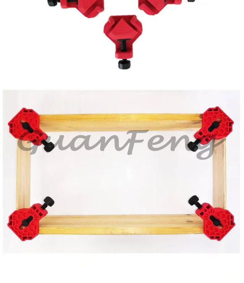 Woodworking Quick Clamps - Paquete de 4 abrazaderas de esquina