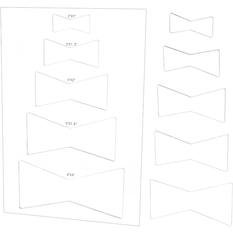 Woodworking Templates - Juego de plantillas con incrustaciones de