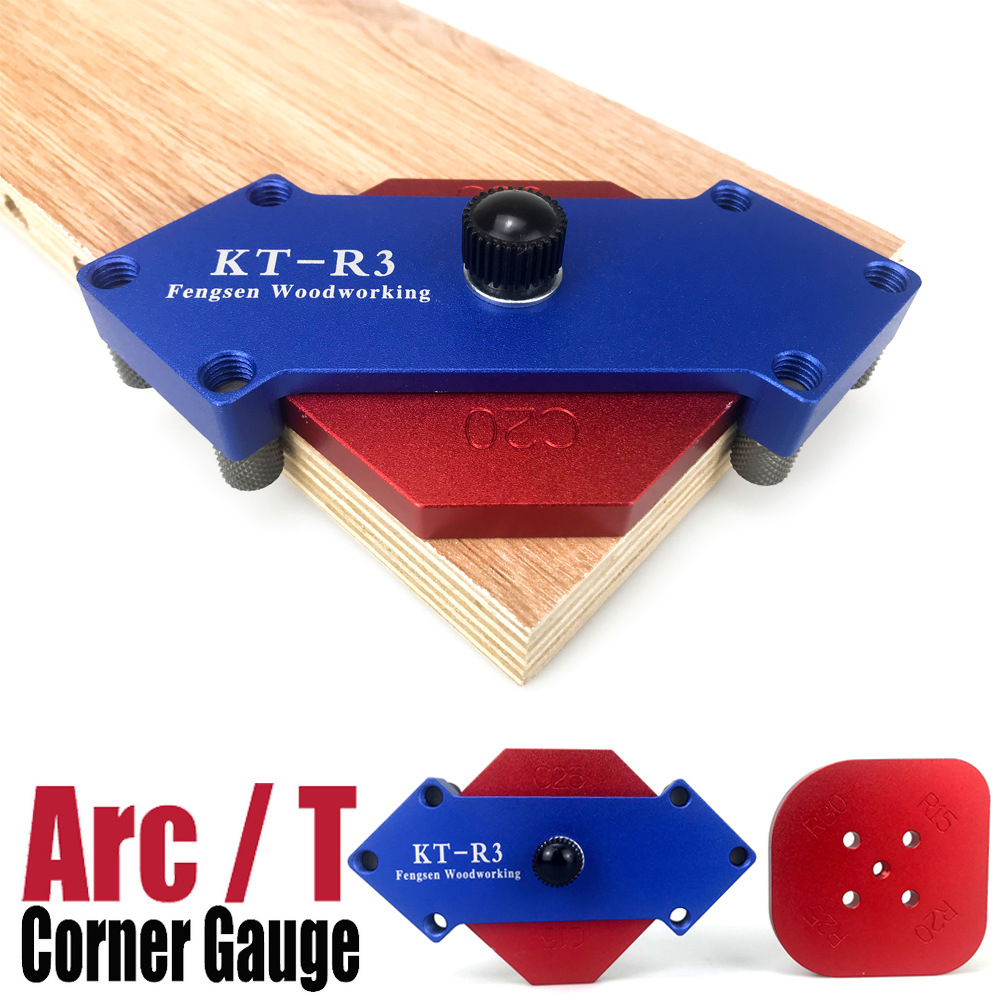 Woodworking Templates - Plantilla de posicionamiento de arco para