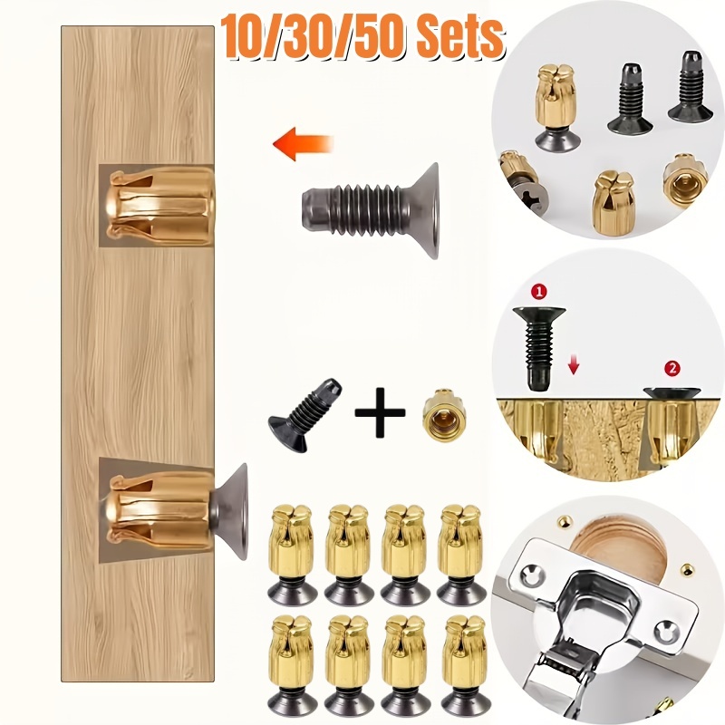Woodworking Shop - 10/30/50 Sets Kit de Inserciones Reutilizables
