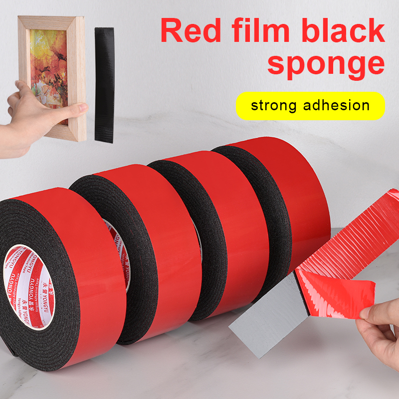 Película roja, cinta adhesiva  - Xfasten Woodworking Double Sided Tape reseña y precio
