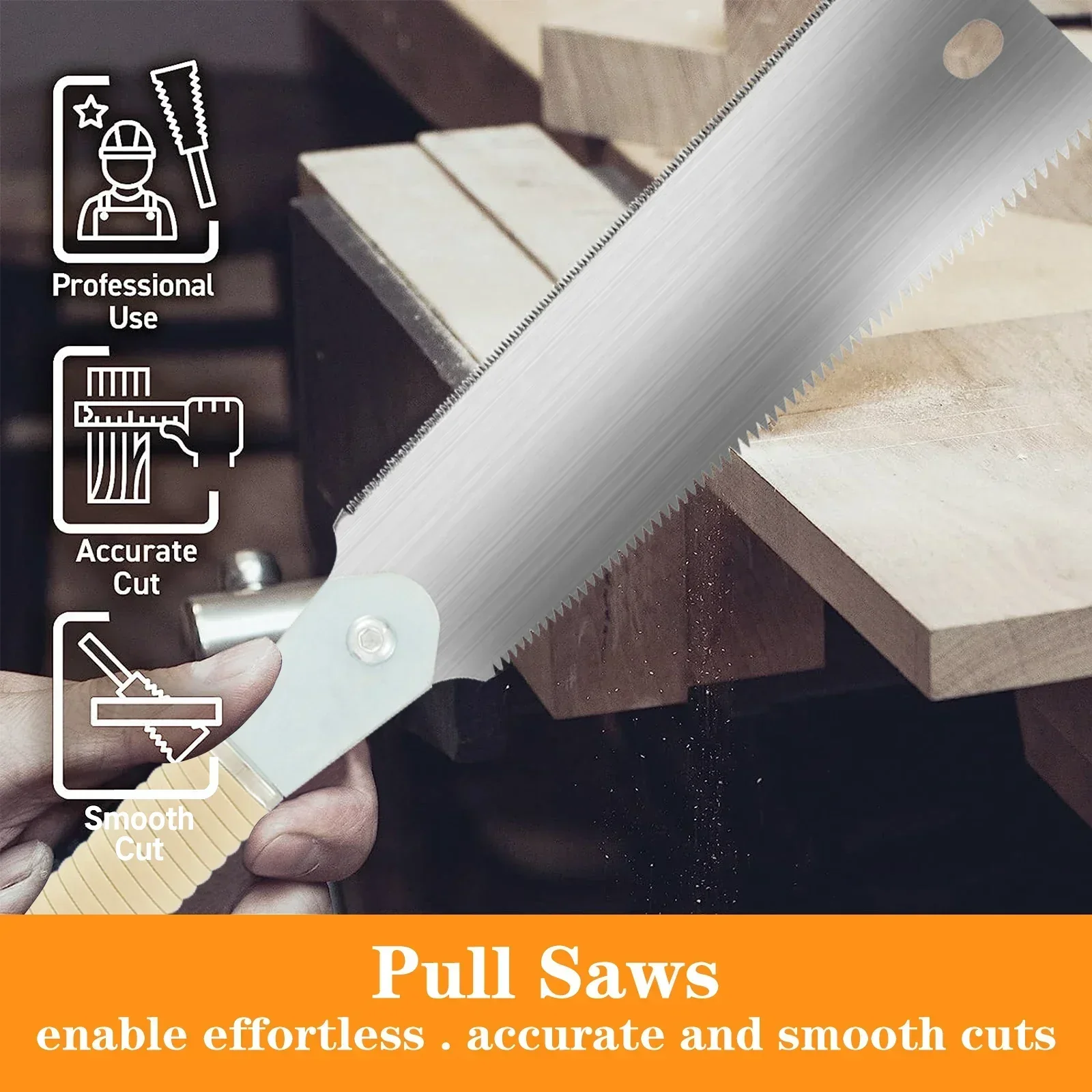 Sierra de mano japonesa SK5 de - Japanese Pull Saw reseña y precio