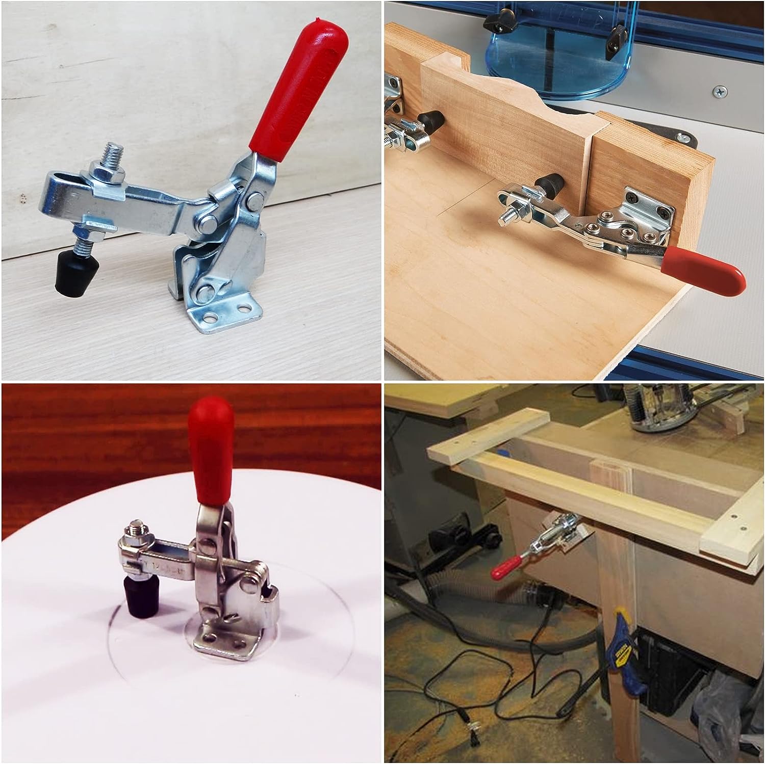 Abrazadera de sujeción de libe - Woodworking Quick Clamps reseña y precio