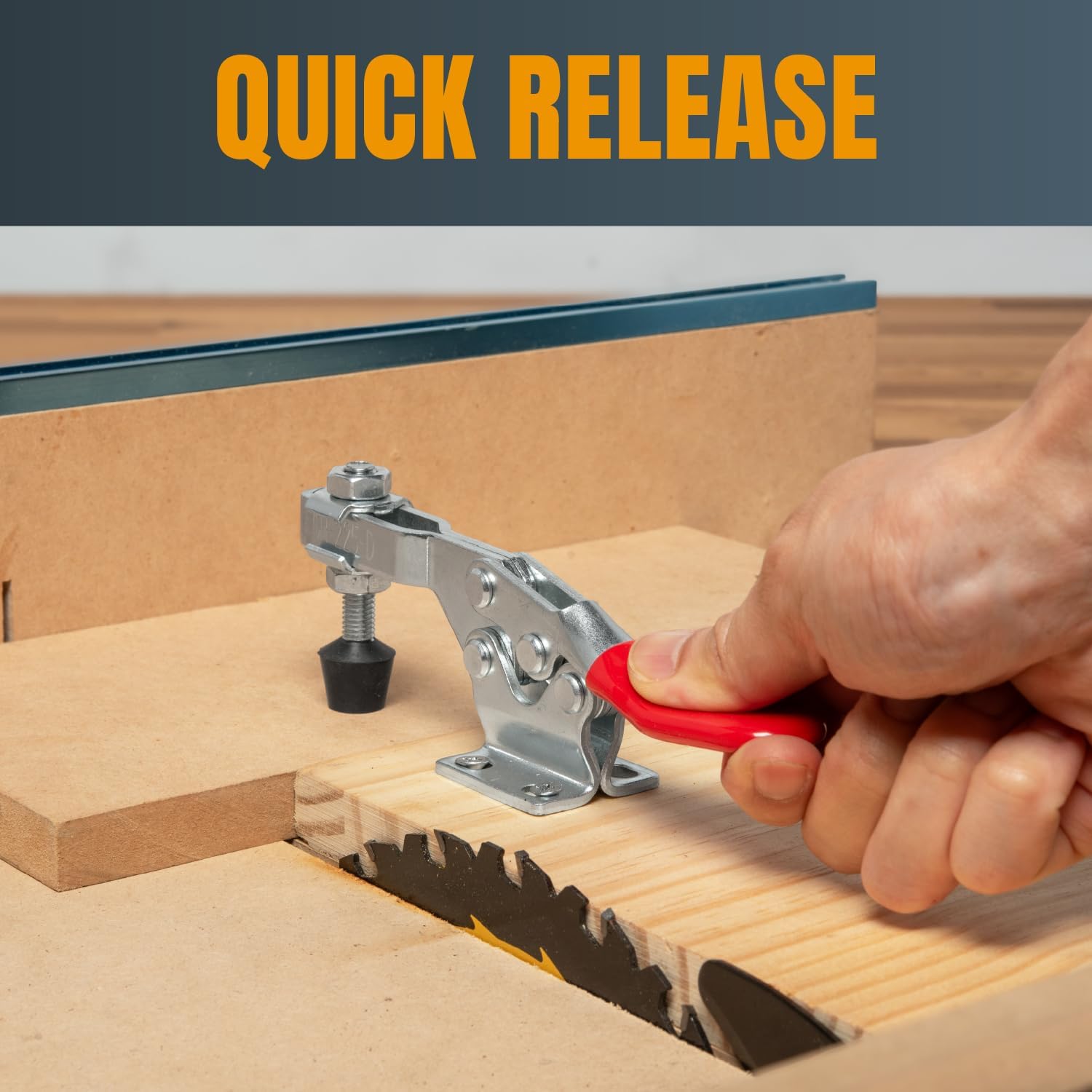 Abrazadera de sujeción de libe - Woodworking Quick Clamps reseña y precio