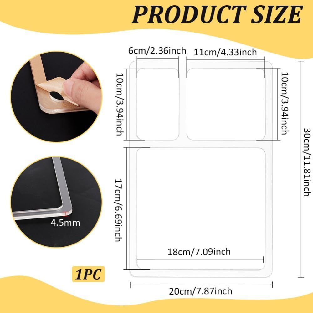 Plantilla de router de acrílic - Woodworking Templates reseña y precio