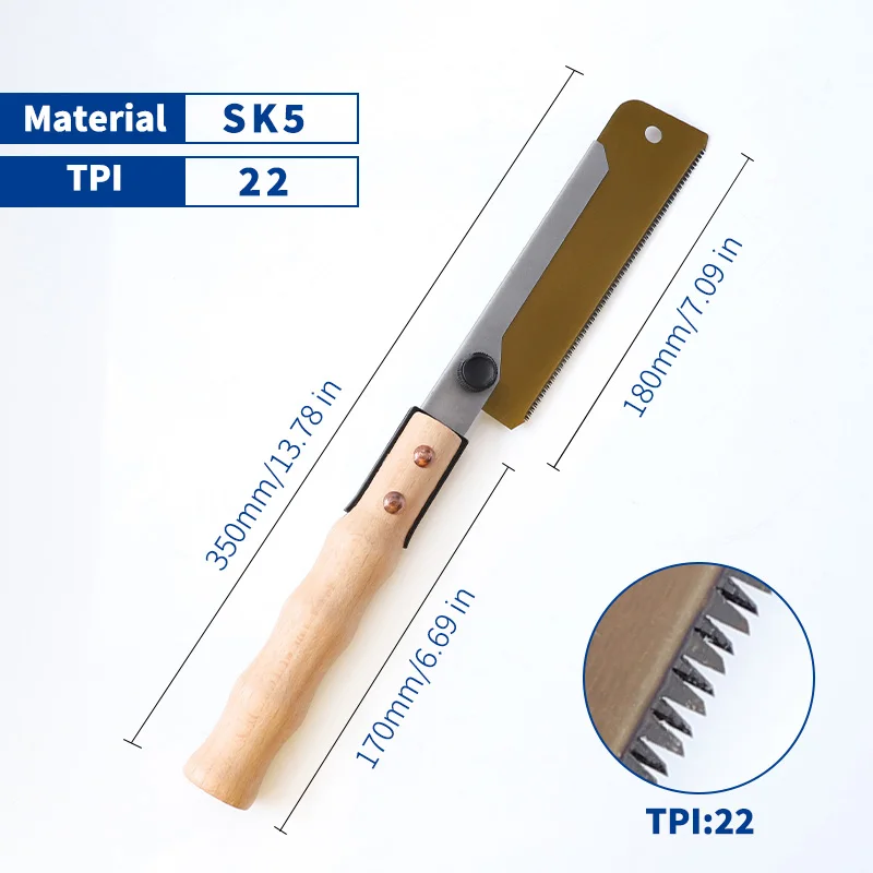 Sierra de mano japonesa de 7 p - Japanese Pull Saw reseña y precio