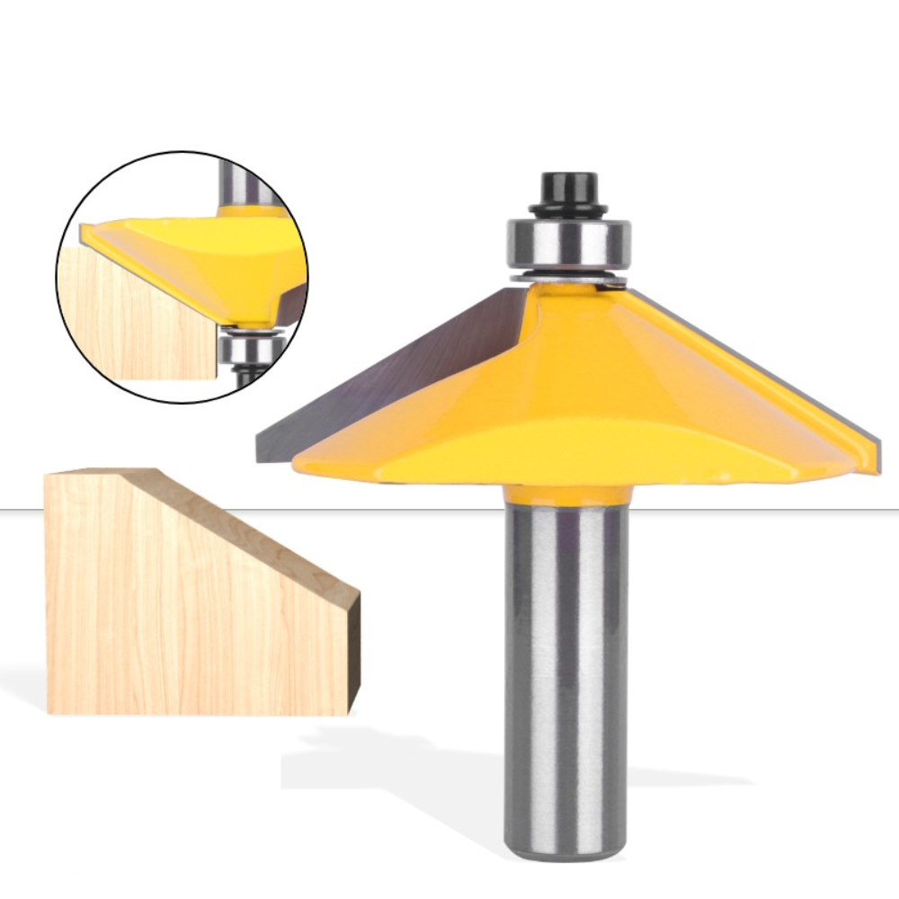 60 °   Fresa de madera biselad - Woodworking Joint reseña y precio