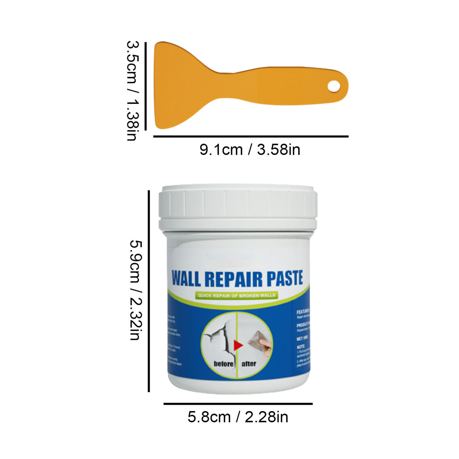 Kit de Reparación de Paredes,  - Woodworking Shop reseña y precio