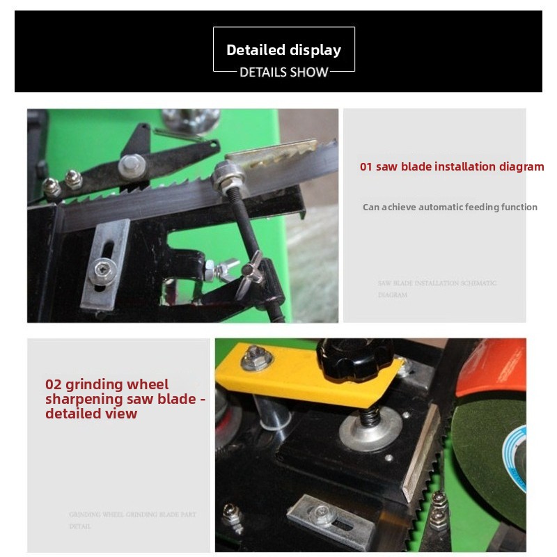 Máquina Afiladora de Cuchillas - Band Saw Blade reseña y precio