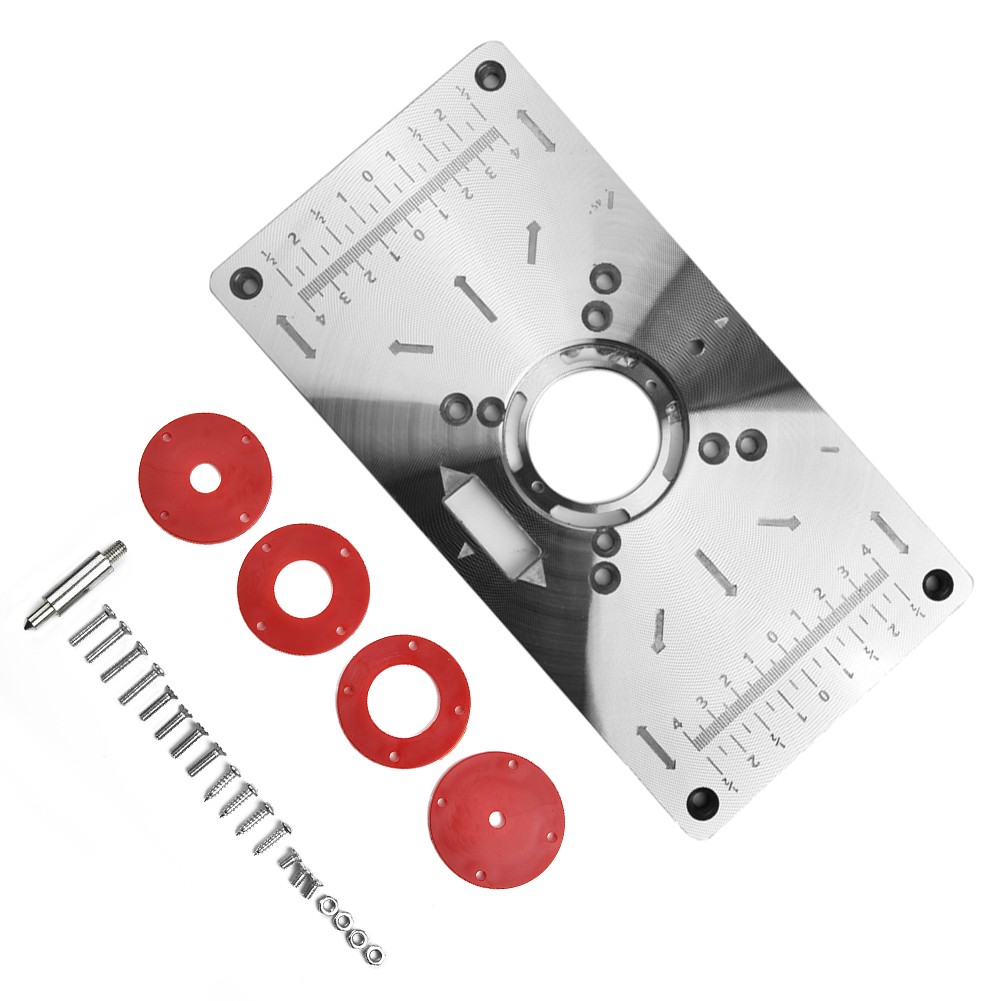 Placa de inserción de mesa enr - Woodworking Asmr reseña y precio