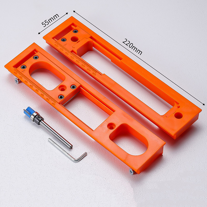 Plantilla de mortaja de bisagr - Woodworking Templates reseña y precio