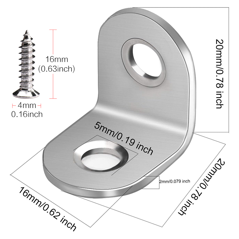 5-40 soportes en forma de L de - Woodworking X Brace reseña y precio
