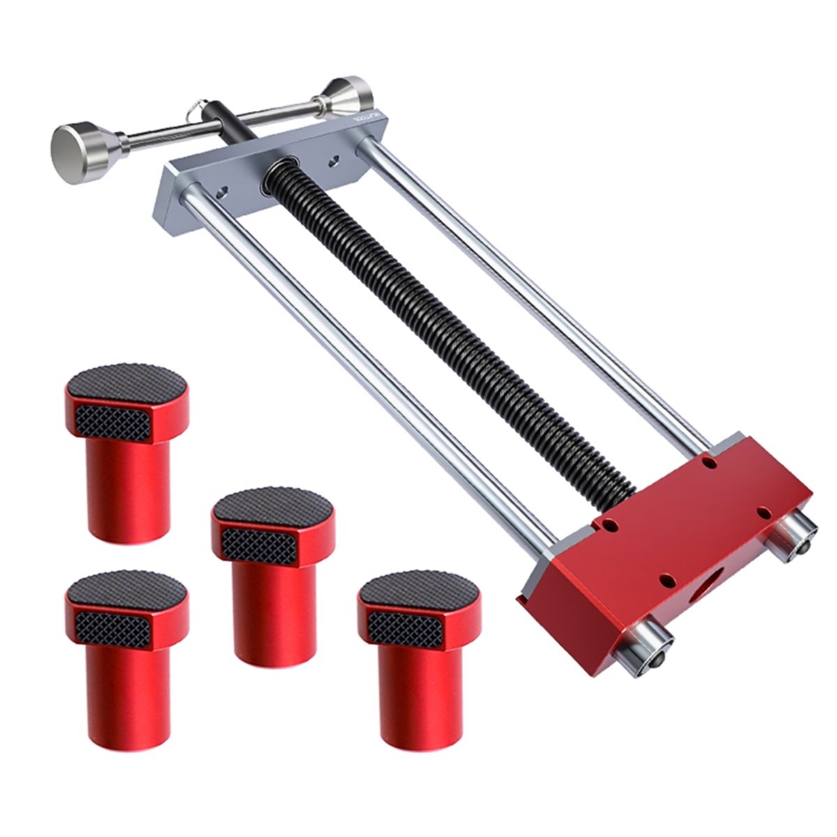 Juego de 4 abrazaderas de banc - Woodworking Front Vise reseña y precio