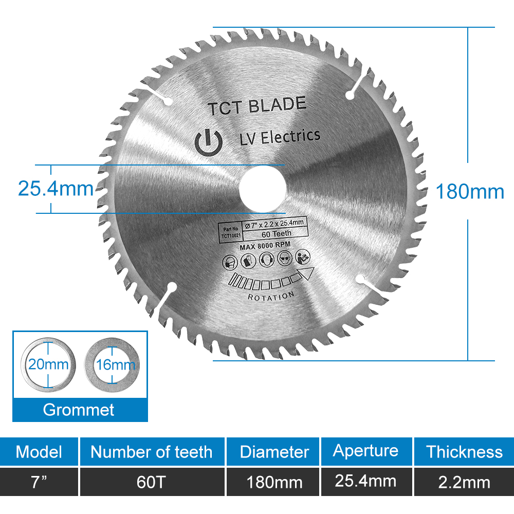 Kamolee Hoja de sierra circula - Band Saw Blade reseña y precio