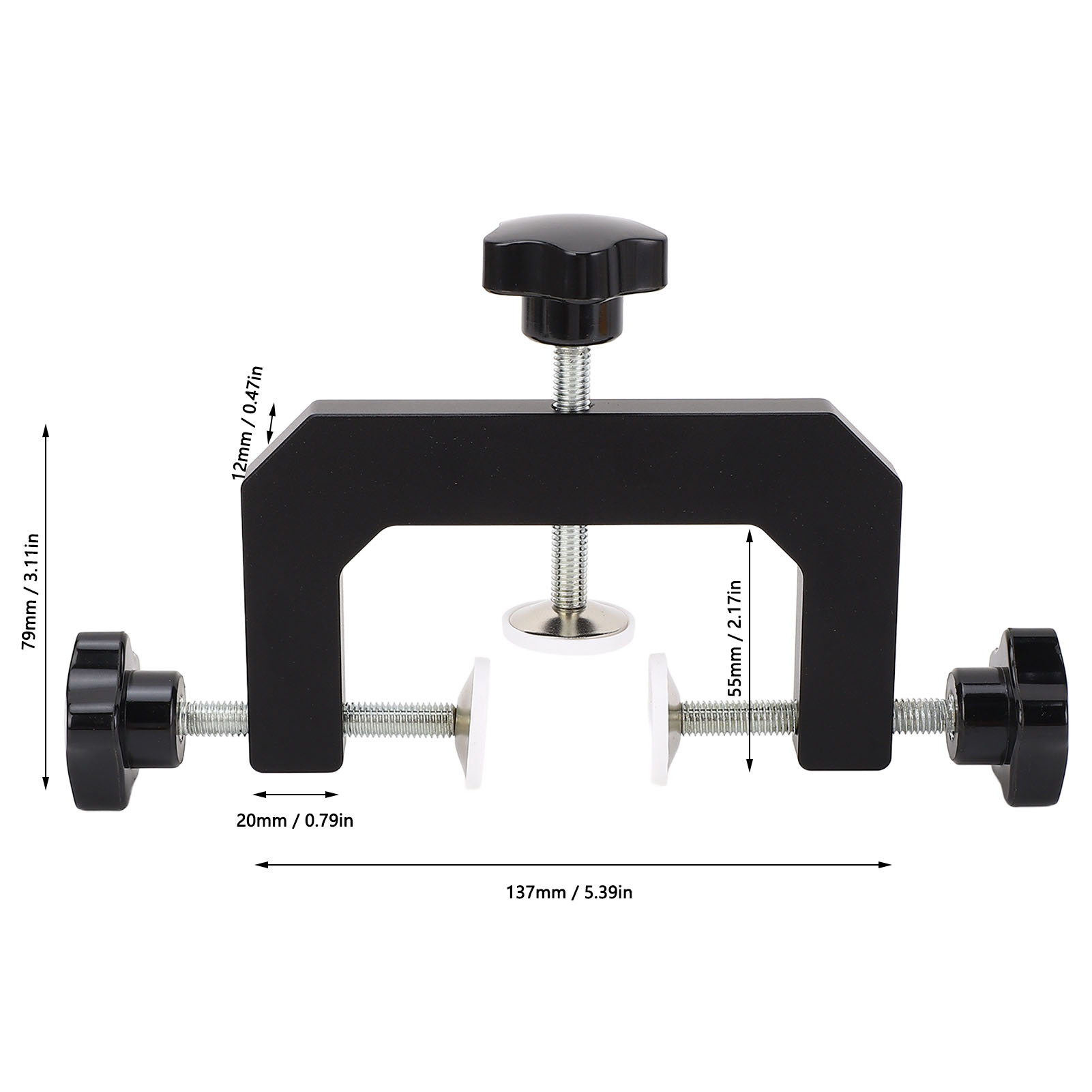 Abrazadera en G de 3 vías de a - Woodworking Edge reseña y precio