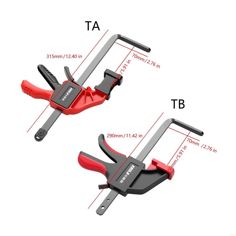 Abrazadera liberación rápida,  - Woodworking Quick Clamps reseña y precio