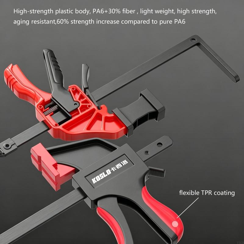Abrazadera liberación rápida,  - Woodworking Quick Clamps reseña y precio