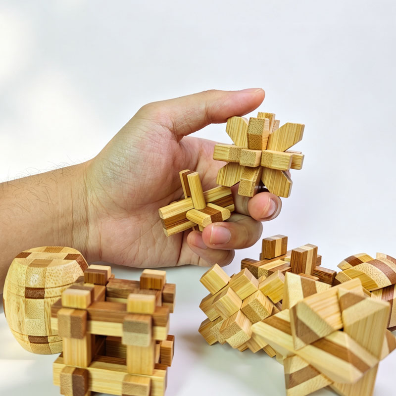 NUEVO Rompecabezas de Bambú Lu - Woodworking For Beginners reseña y precio