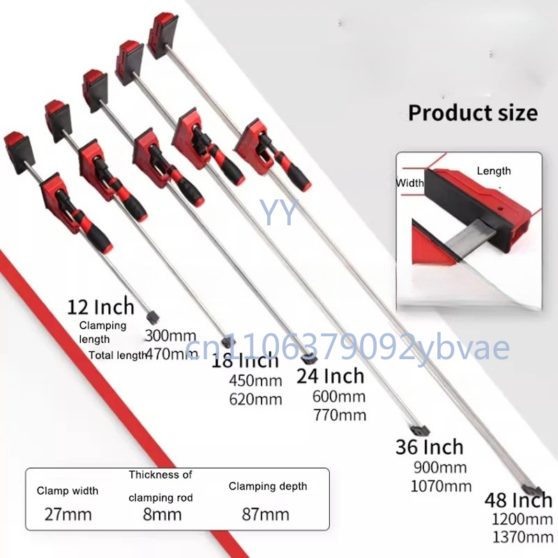 Abrazadera Paralela de Alta Re - Woodworking Quick Clamps reseña y precio