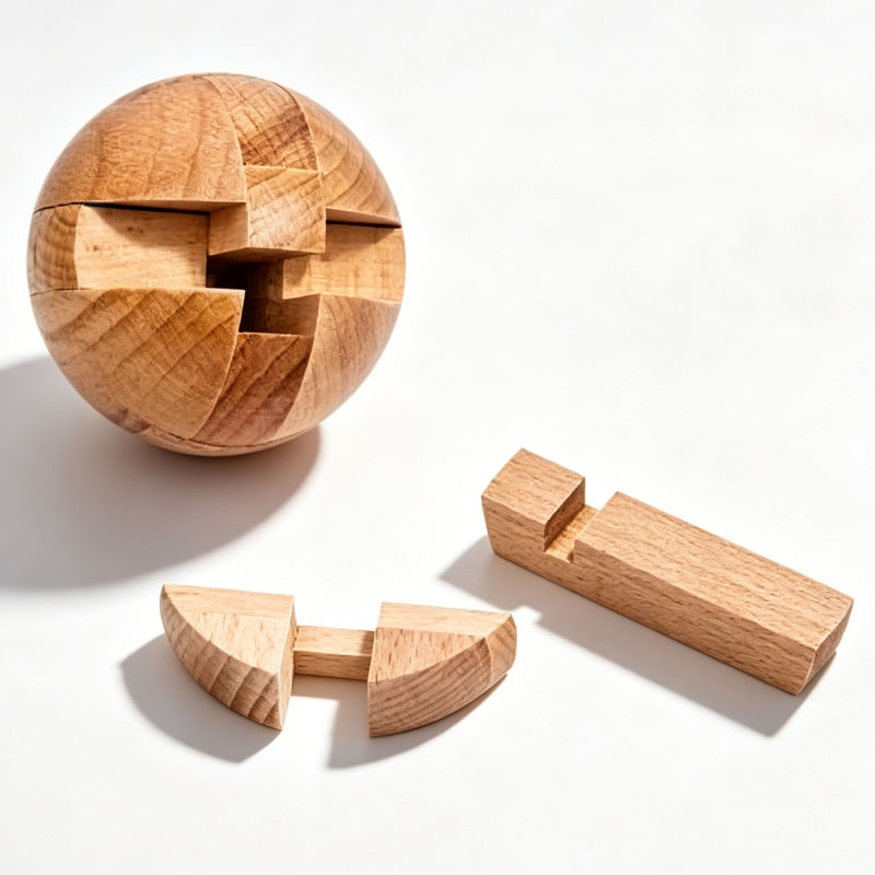 Rompecabezas Clásico de Madera - Woodworking For Beginners reseña y precio