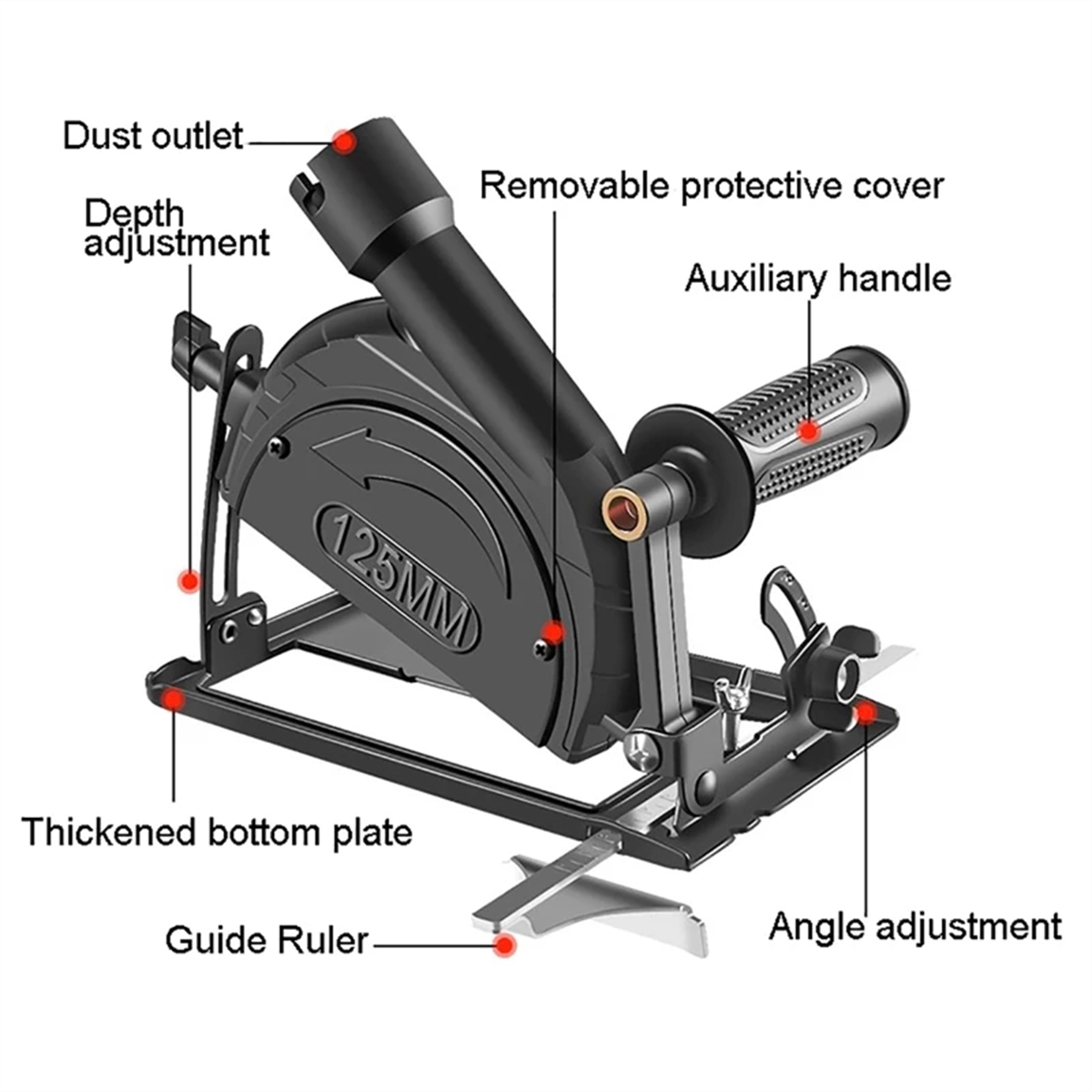 Soporte para amoladora ángulo  - Woodworking Manufacturing reseña y precio
