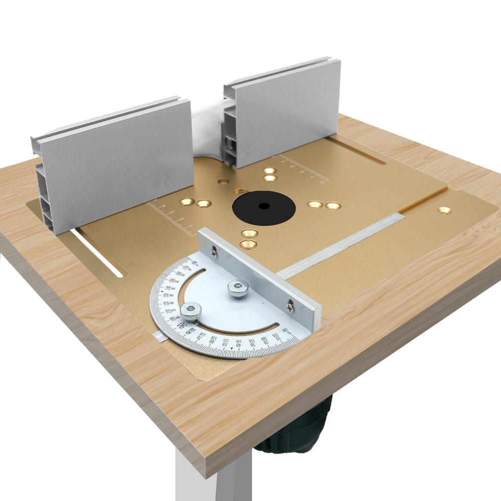 Placa de inserción de mesa enr - Woodworking Asmr reseña y precio