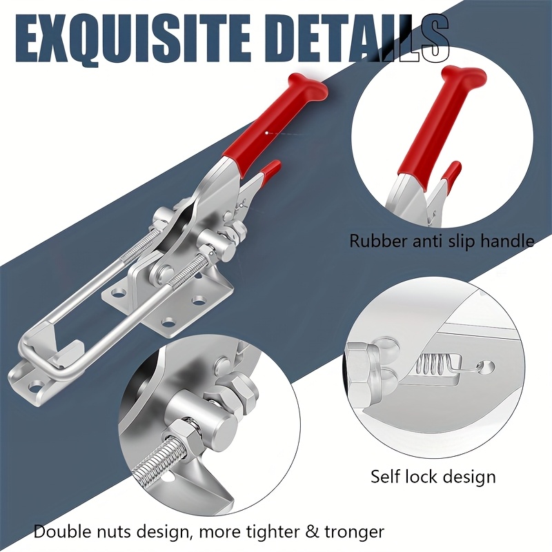 Abrazaderas de alta resistenci - Woodworking Quick Clamps reseña y precio