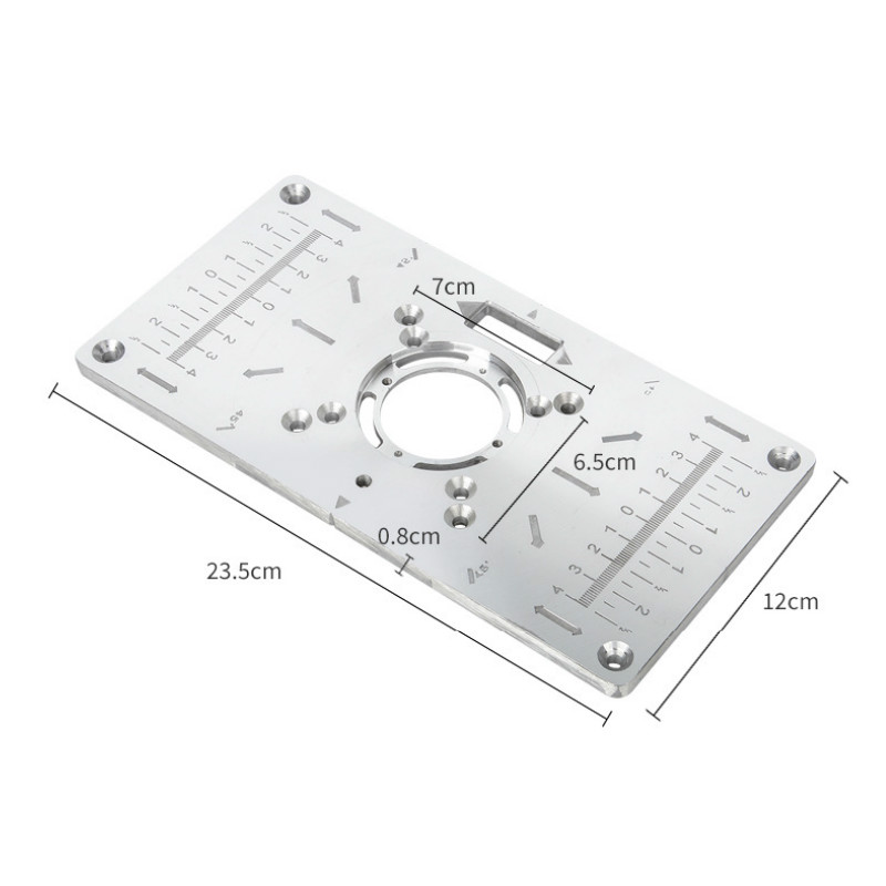 Placa de inserción de mesa enr - Woodworking Asmr reseña y precio