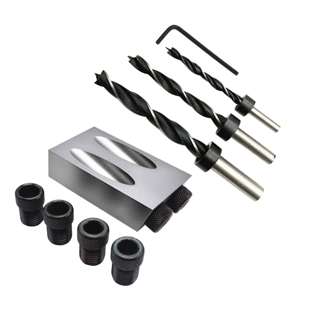Juego de brocas de 34 piezas c - Woodworking Joint reseña y precio