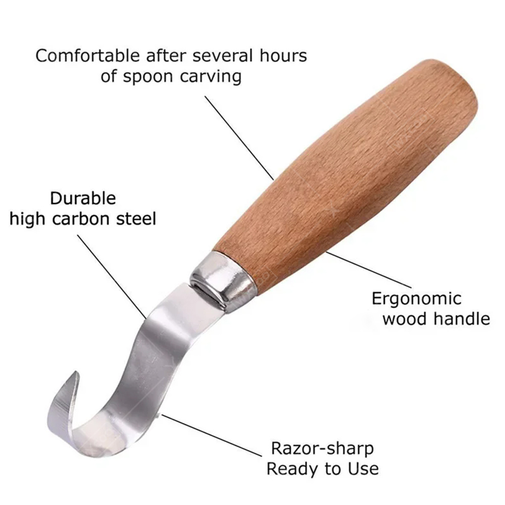 Cincel de Gancho Ergonómico WX - Woodworking For Beginners reseña y precio