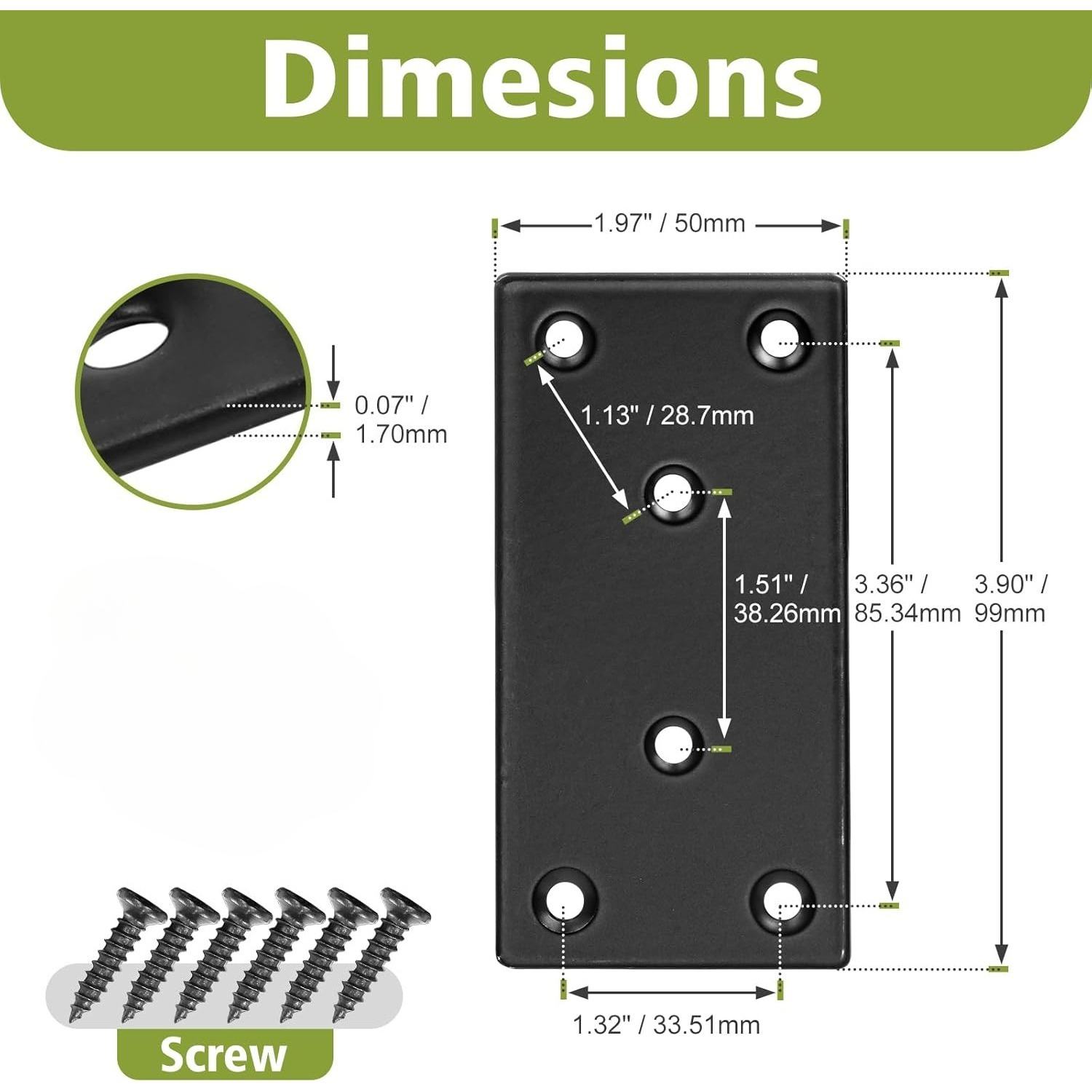 Soporte Recto Plano, Placa de  - Woodworking X Brace reseña y precio