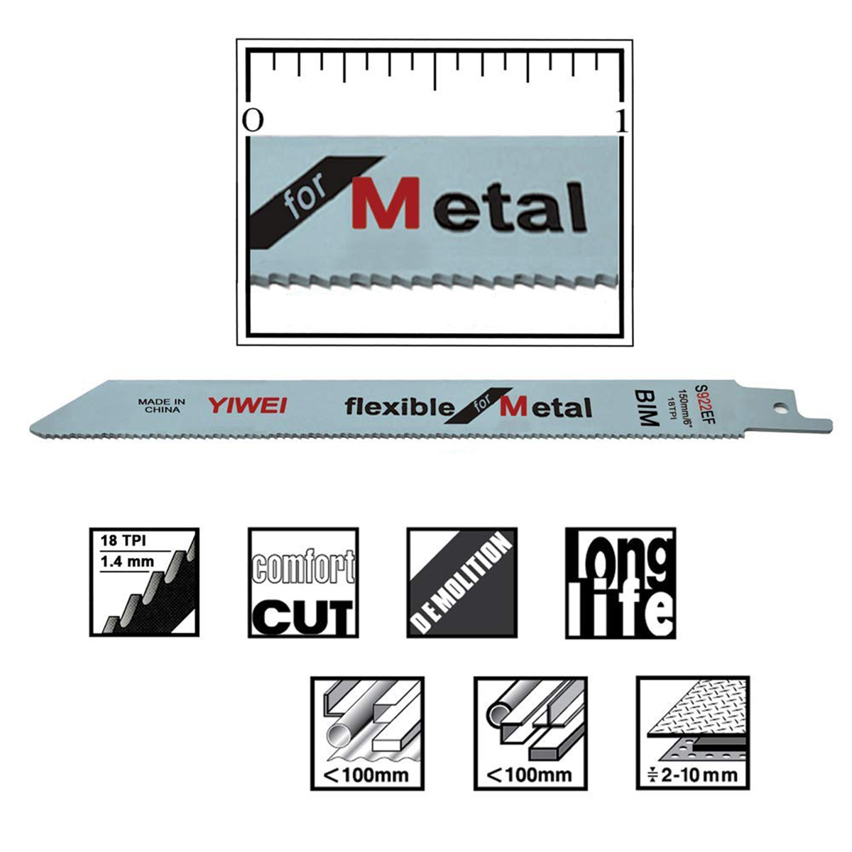 Hojas de sierra alternativas p - Band Saw Blade reseña y precio