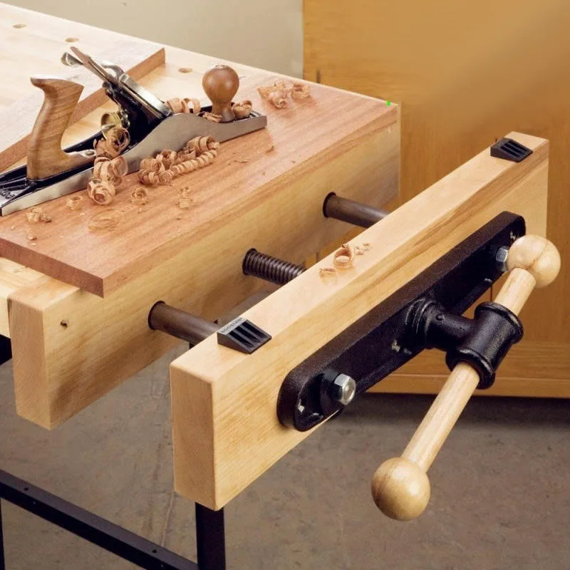Tornillo de Banco Frontal de 7 - Woodworking Front Vise reseña y precio